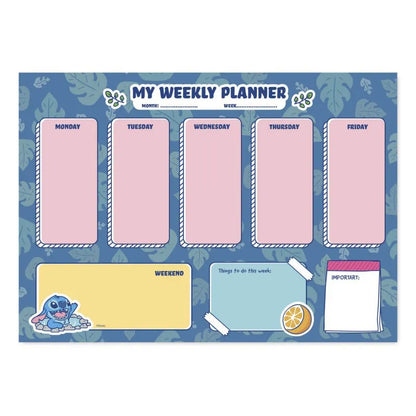 Disney Stitch – Savaitės planuoklis, 54 puslapiai, A4
