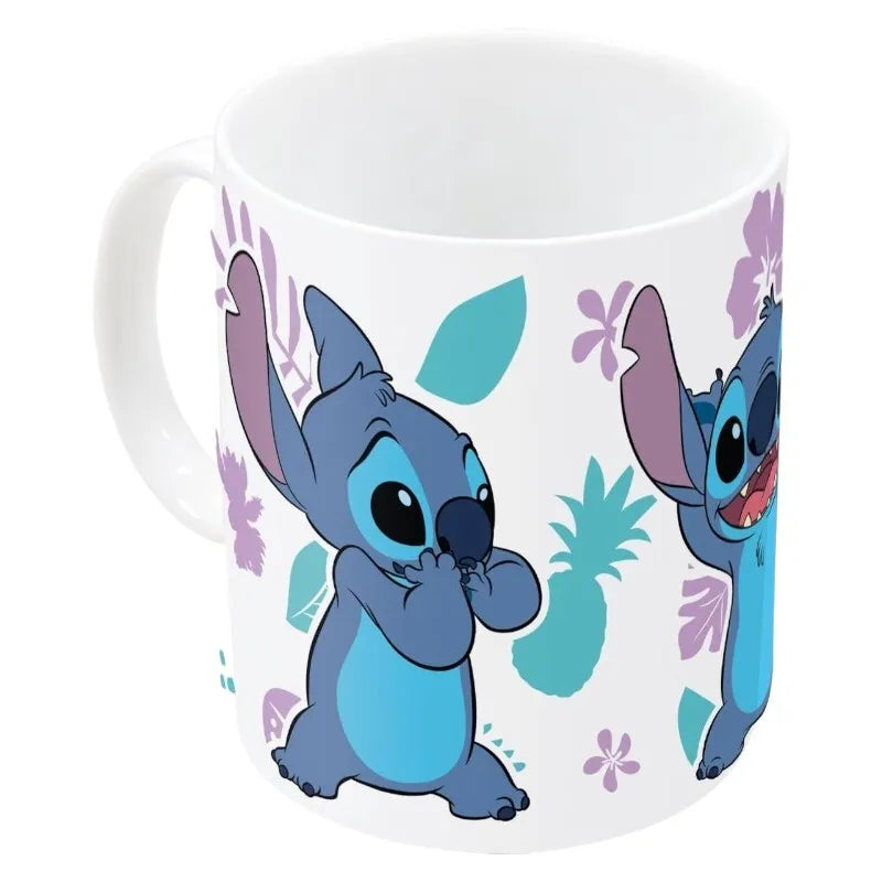 Disney Stitch – spalvą keičiantis keraminis puodelis dovanų dėžutėje iš Stitch & Angel kolekcijos, 325 ml