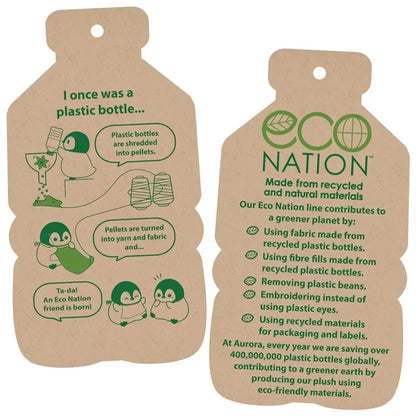 Eco Nation – Pliušinis žaislas / Asiliukas 22 cm, ekologiškas