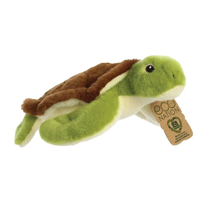 Eco Nation – Pliušinis žaislas / Jūros vėžlys 27 cm, ekologiškas