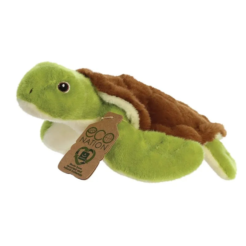 Eco Nation – Pliušinis žaislas / Jūros vėžlys 27 cm, ekologiškas