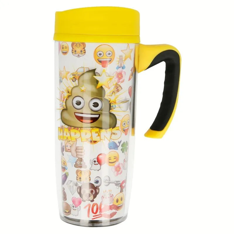 Emoji – kelioninis puodelis, 533 ml