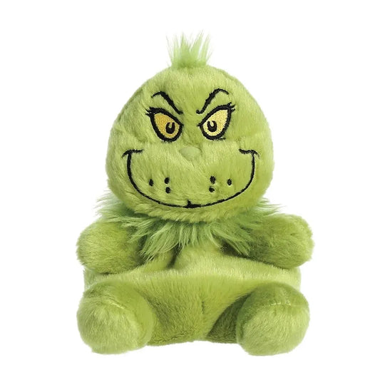 Grinch – Pliušinis sėdintis Grinčas, 13 cm, iš „Palm Pals“ kolekcijos