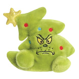 Grinch – Pliušinis žaislas Grinčas Kalėdų eglutės formos, 13 cm, iš „Palm Pals“ kolekcijos