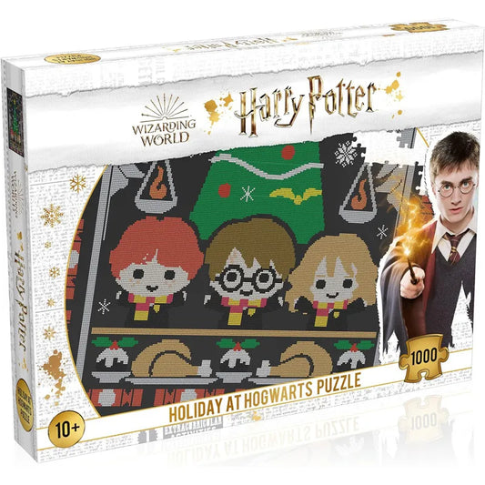 Harry Potter – 1000 dalių dėlionė dekoratyvinėje dėžutėje (Holidays at Hogwarts)