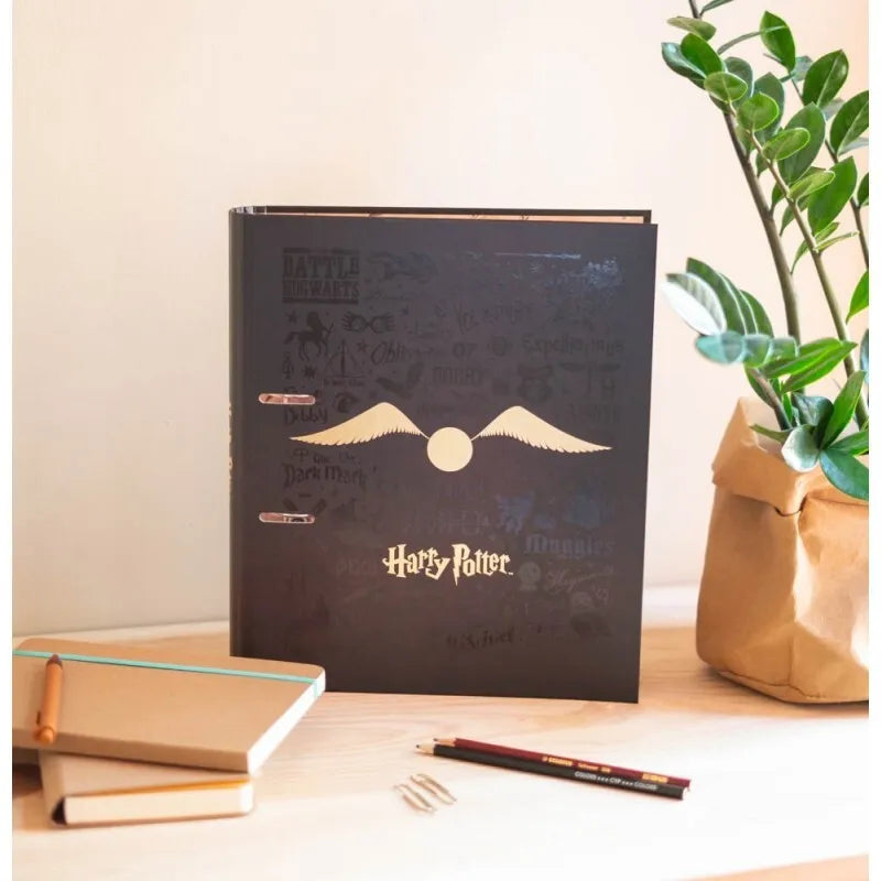 Harry Potter – A4 formato segtuvas (2 žiedai, su gumele)