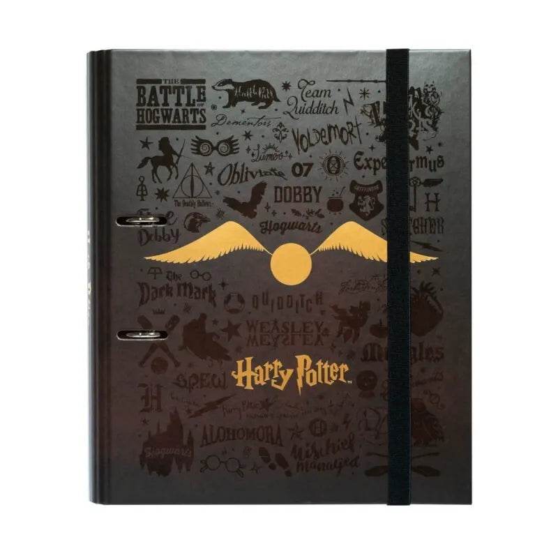 Harry Potter – A4 formato segtuvas (2 žiedai, su gumele)