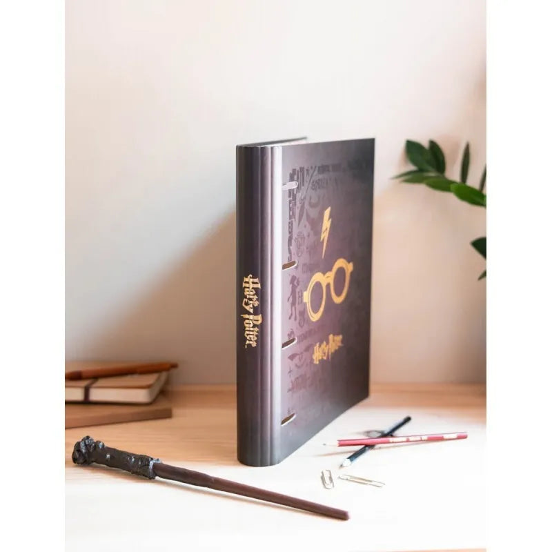 Harry Potter – A4 formato segtuvas (4 žiedai, elastinė juosta)