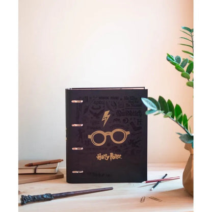 Harry Potter – A4 formato segtuvas (4 žiedai, elastinė juosta)