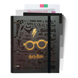 Harry Potter – A4 formato segtuvas su lapais (4 žiedai, elastinė juosta)