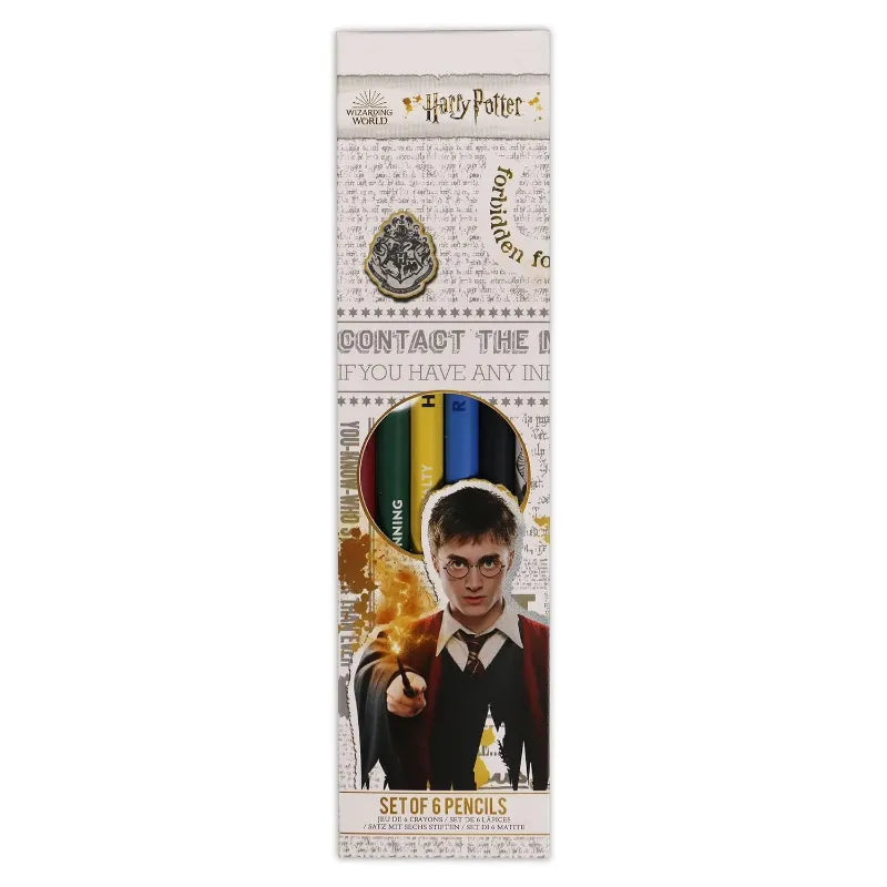 Harry Potter – House Pride pieštukų rinkinys (6 vnt.)
