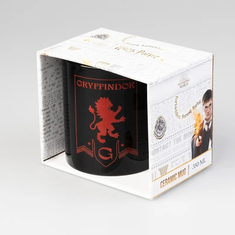 Harry Potter – keraminis puodelis dovanų dėžutėje 350 ml Gryffindor