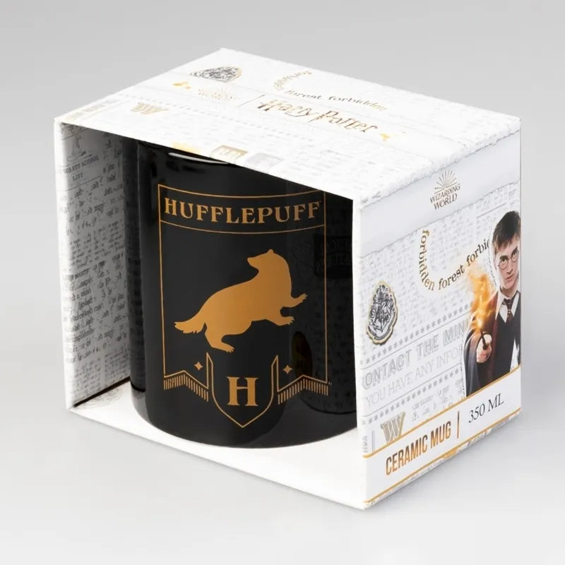 Harry Potter – Keraminis puodelis dovanų dėžutėje 350 ml Hufflepuff