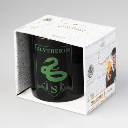 Harry Potter – keraminis puodelis dovanų dėžutėje, 350 ml, Slytherin