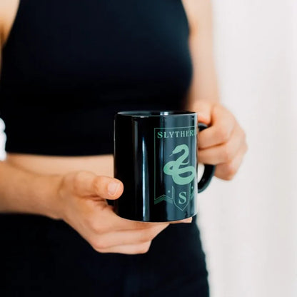 Harry Potter – keraminis puodelis dovanų dėžutėje, 350 ml, Slytherin
