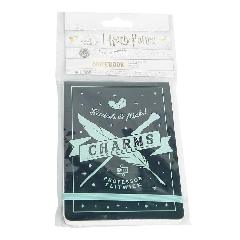 Harry Potter – kišeninis užrašų knygelė su elastine juostele, 13,5x9,5 cm