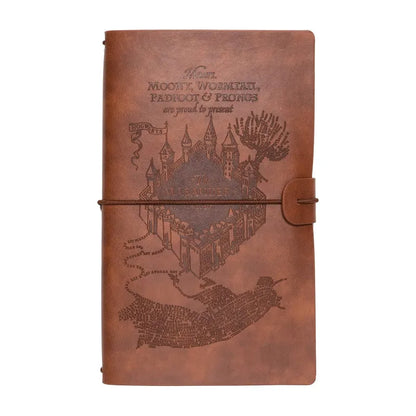 Harry Potter – odinis kelioninis užrašų knygelė 12x19,6 cm (ruda)