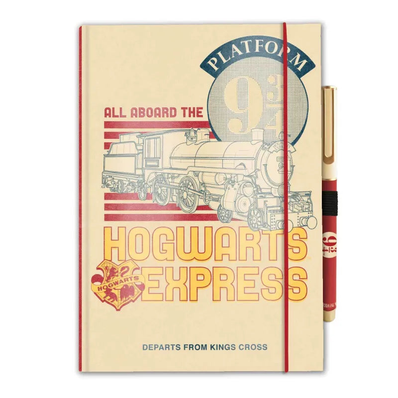 Harry Potter – Sąsiuvinis A5 su rašikliu Platform 9 3/4