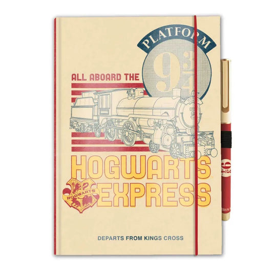 Harry Potter – Sąsiuvinis A5 su rašikliu Platform 9 3/4