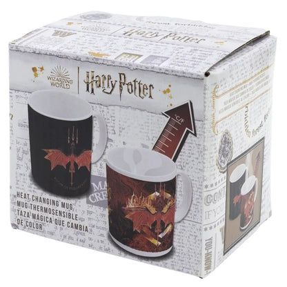 Harry Potter - spalvą keičiantis keramikinis puodelis dovanų dėžutėje 325 ml