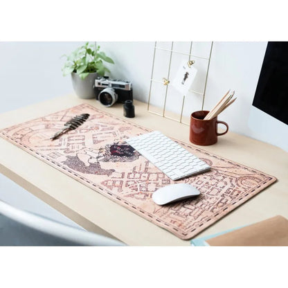 Harry Potter – XXL žaidimų / stalo kilimėlis Marauder's Map (80 x 35 cm)