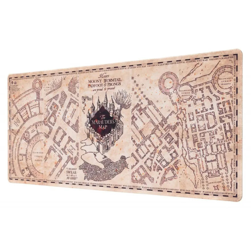 Harry Potter – XXL žaidimų / stalo kilimėlis Marauder's Map (80 x 35 cm)