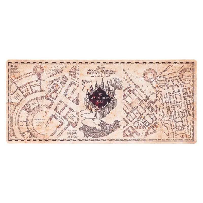 Harry Potter – XXL žaidimų / stalo kilimėlis Marauder's Map (80 x 35 cm)