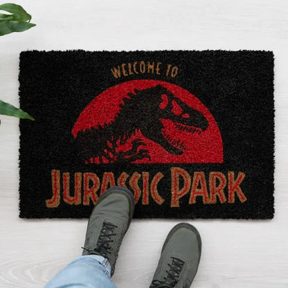 Jurassic Park – durų kilimėlis (40 x 60 cm)