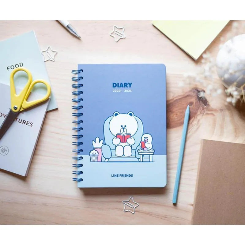 Line Friends – 2020/2021 m. kalendorius A5