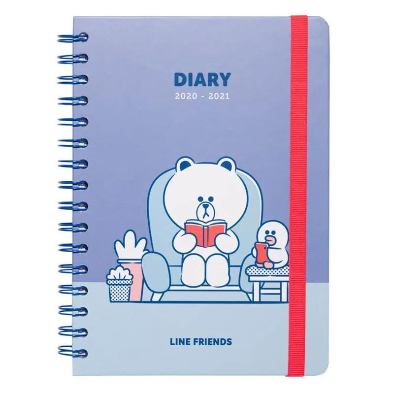 Line Friends – 2020/2021 m. kalendorius A5