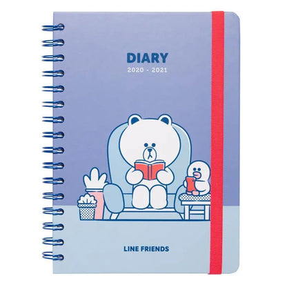 Line Friends – 2020/2021 m. kalendorius A5