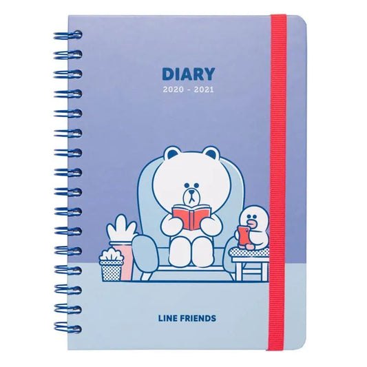 Line Friends – 2020/2021 m. kalendorius A5