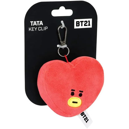 Line Friends BT21 – Pliušinis raktų pakabukas TATA