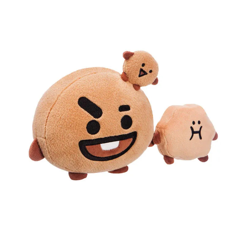 Line Friends BT21 – Pliušinis žaislas 20 cm SHOOKY