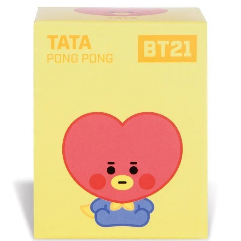 Line Friends BT21 - Pliušinis žaislas 8 cm TATA Baby Pong Pong