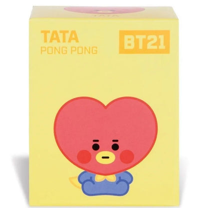 Line Friends BT21 - Pliušinis žaislas 8 cm TATA Baby Pong Pong