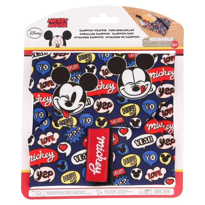 Mickey Mouse – Daugkartinio naudojimo sumuštinių pakuotė