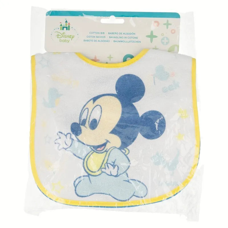 Mickey Mouse - Mažas seilinukas su lipdukais (2 vnt.)