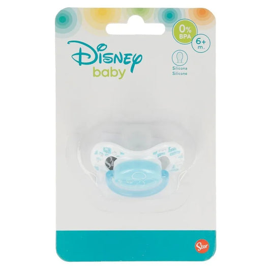 Mickey Mouse – silikoninis čiulptukas 6 m+ (mėlynas)