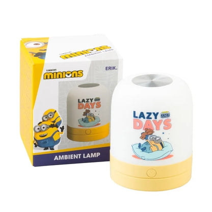 Minions – belaidė USB-C LED naktinė lempa vaikams su reguliuojamu ryškumu