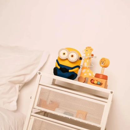 Minions – Bob minkštas silikoninis LED naktinis šviestuvas vaikams 15 cm