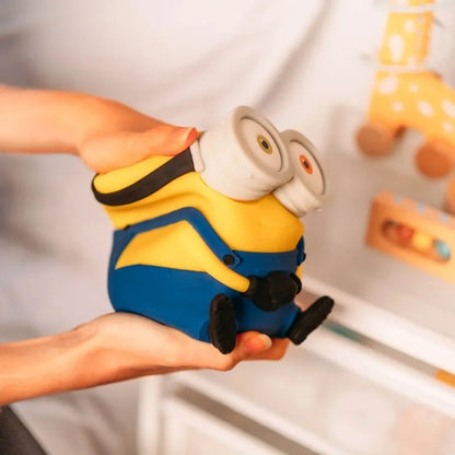 Minions – Bob minkštas silikoninis LED naktinis šviestuvas vaikams 15 cm