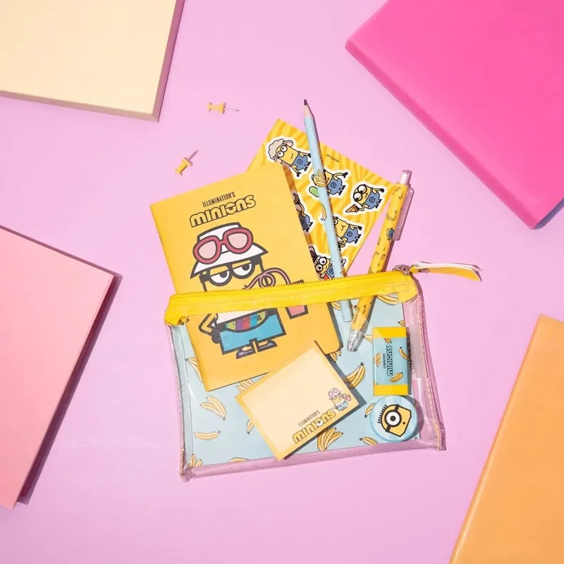 Minions – Foodie rašymo reikmenų rinkinys (8 dalys)