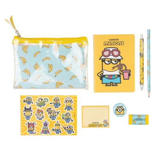 Minions – Foodie rašymo reikmenų rinkinys (8 dalys)