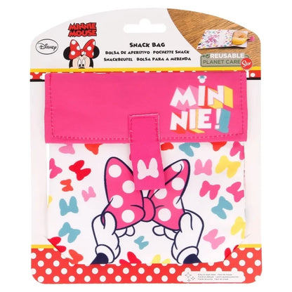 Minnie Mouse - Daugkartinis užkandžių maišelis