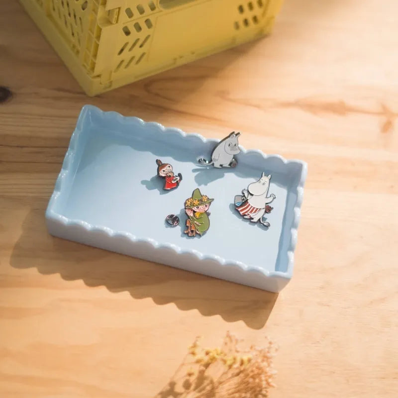 Moomin – 4 smeigtukų rinkinys drabužiams ar kuprinei