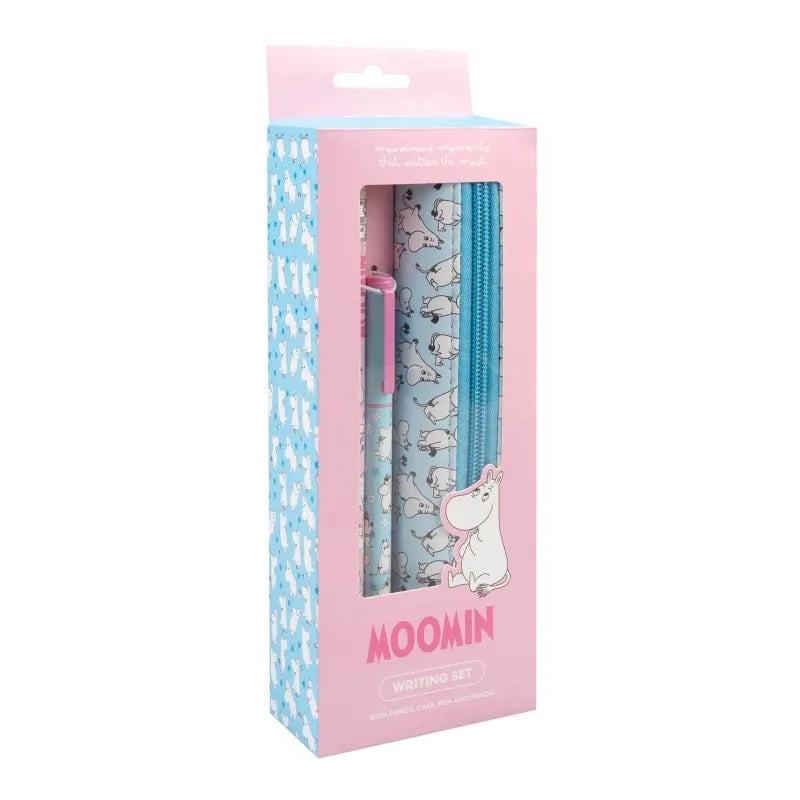 Moomin – penalų rinkinys su tušinuku ir pieštuku