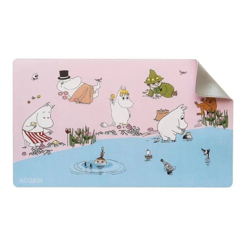 Moomin – XL ekologiškos odos stalo kilimėlis 60 x 35 cm