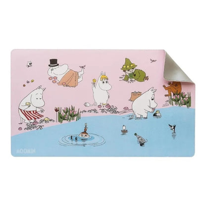 Moomin – XL ekologiškos odos stalo kilimėlis 60 x 35 cm