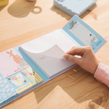 Moomins – A4 savaitės planuotojas su lipniais lapeliais